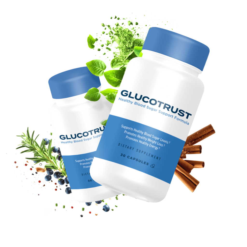 Glucotrust bottles with cinnamon